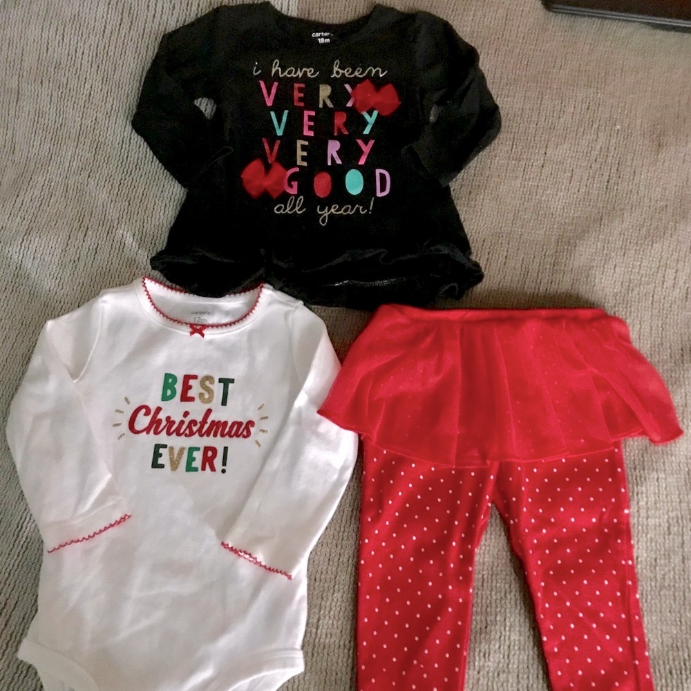 Carter’s Baby Christmas Mix n Match Outfit ✨